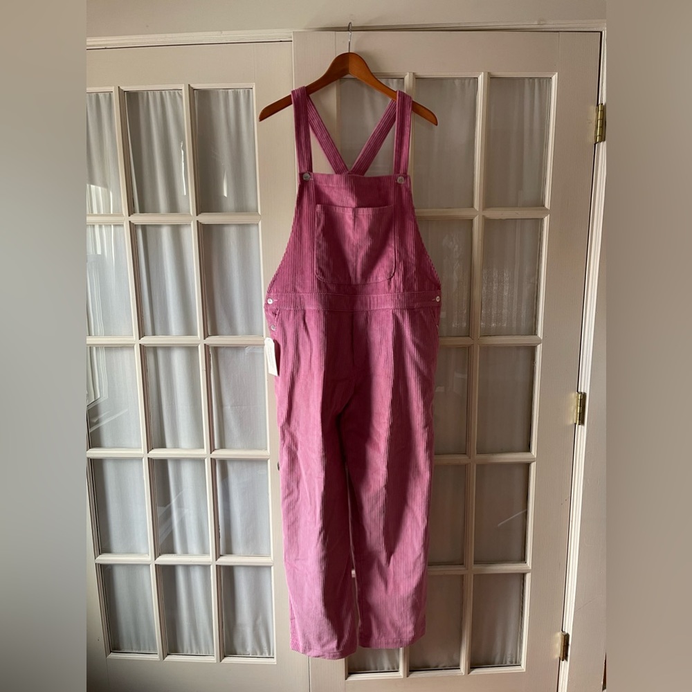 DONNI Cord Overall NWT